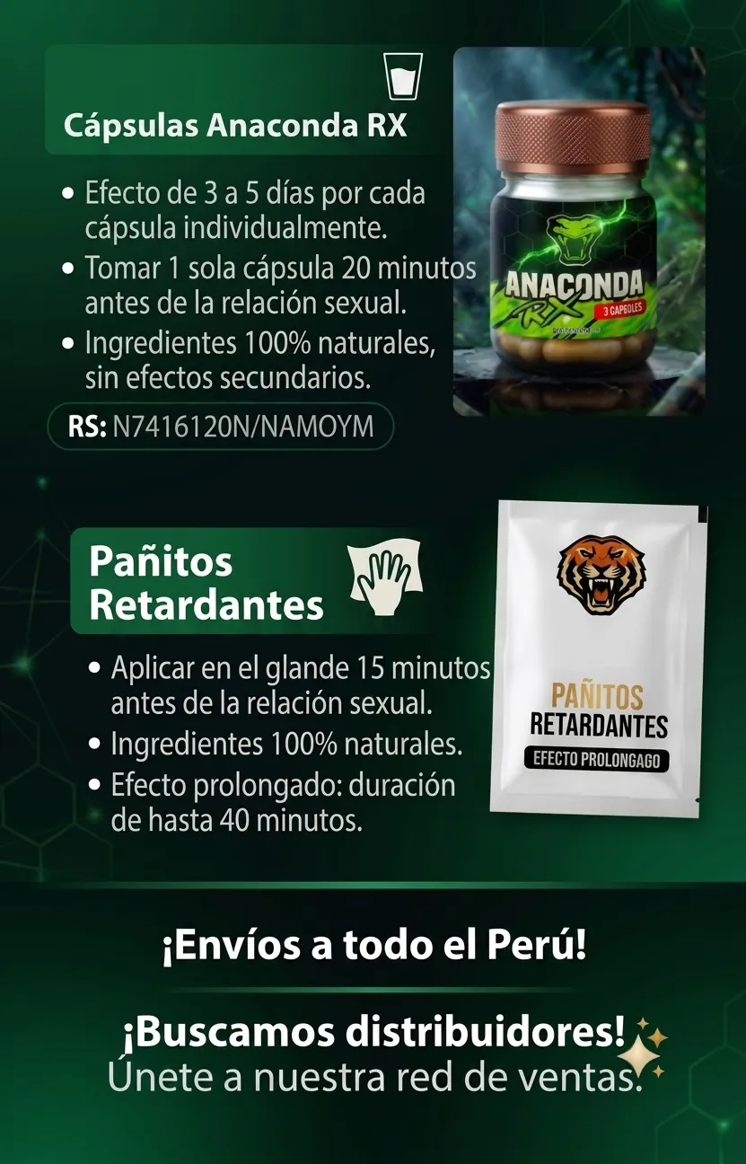 Más información Anaconda RX