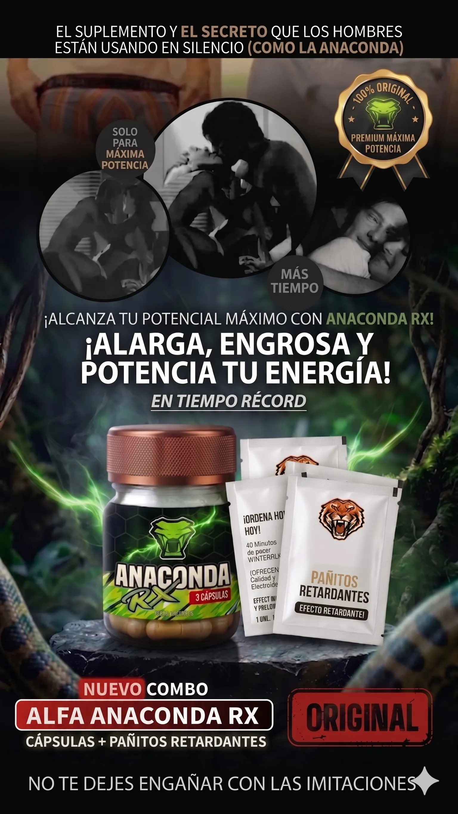 Vigor Natural Pack Anaconda RX Promo