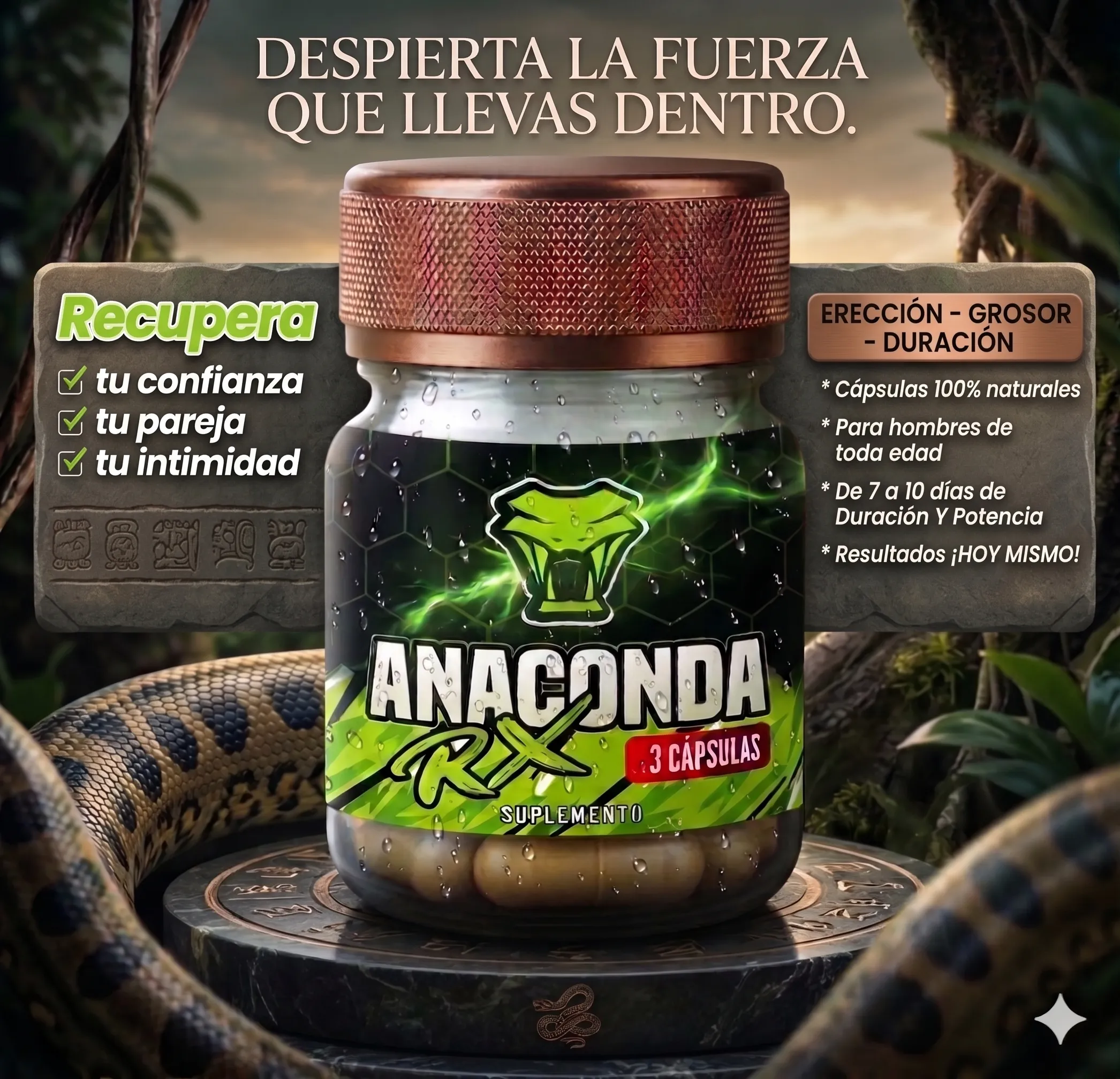 Más Detalles de Anaconda RX
